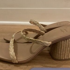 A New Day Braided heels